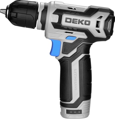 Дрель-шуруповерт Deko ZKCD12FU-Li аккум. патрон:быстрозажимной (063-4141)