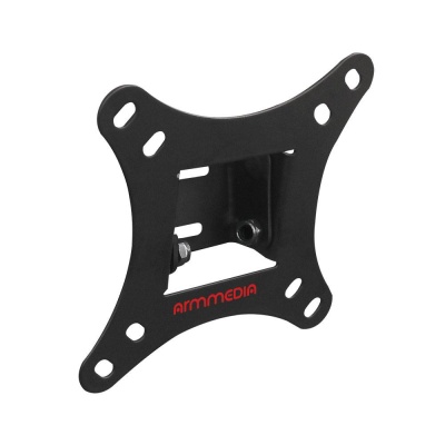 Кронштейн Arm media LCD-02 черный для TV 15"-32", настенный наклонный, max VESA 100x100, от стены 30мм, наклон +5-15°, н
