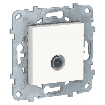 Systeme electric NU546218 UNICA NEW РОЗЕТКА TV, одиночная, БЕЛЫЙ