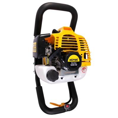 Мотобур Huter GGD-52 2-х такт. 1400Вт 1.9л.с. 52см3 8700об/мин (70/13/1)