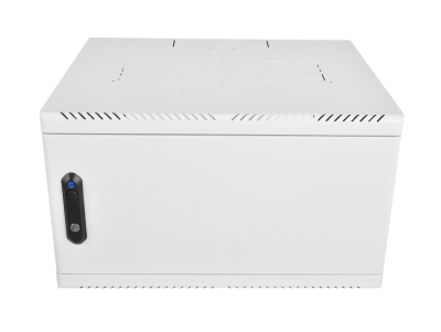 ЦМО Шкаф телекоммуникационный настенный 6U (600 ? 650) дверь металл, цвет черный (ШРН-6.650.1-9005)