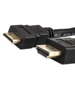 Кабель HDMI-19M --- MiniHDMI-19M ver 2.0+3D/Ethernet,1m Telecom <TCG205-1M> VCOM Telecom HDMI (m) - mini-HDMI (m) 1м (TCG205-1M)