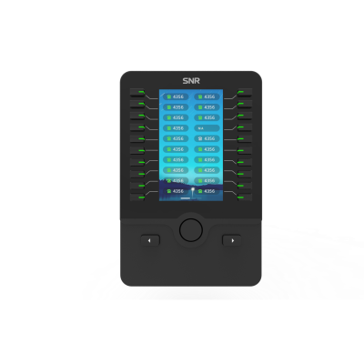 Панель расширения для IP-телефонов SNR-VP-76(77)-CG-P, 20 клавиш, цветной дисплей 4,3" 272х480, подсветка