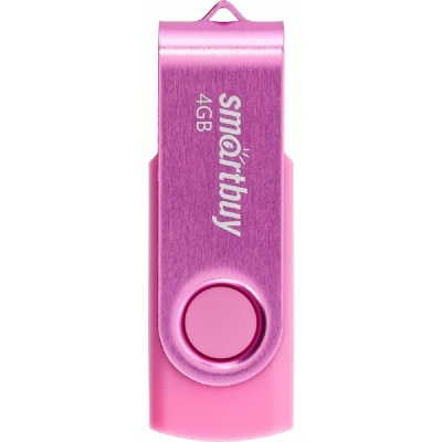 Smartbuy USB Drive 4GB Twist Pink (SB004GB2TWP)