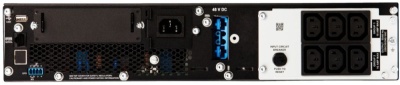 Источник бесперебойного питания Smart-UPS SRT 1.0 кВт / 1.0 ква, on-line, расширенное время работы, черный, высота в стойке 2U, с программным обеспечением PowerChute Business Edition, интерфейсный порт RJ-45, смарт-слот, USB, (6) IEC 320 C13, сетевая карт