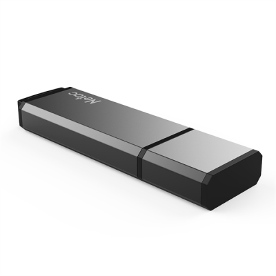 Носитель информации Netac U351 USB2.0 Flash Drive 16GB, aluminum alloy housing (NT03U351N-016G-20BK)