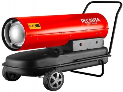 Тепловая пушка дизельная Ресанта ТДП-65000 красный/черный