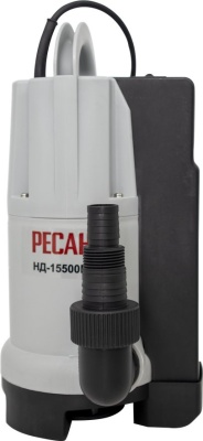 Насос садовый дренажный Ресанта НД-15500П/35B 900Вт 15500л/час (77/2/4)