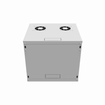 Шкаф телекоммуникационный настенный 9U, 523х450х465мм серия LITE (металлическая дверь)