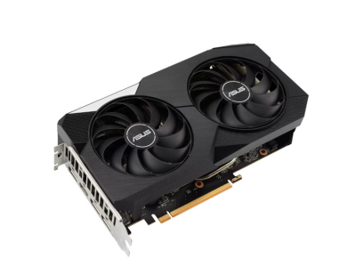 Видеокарта Asus PCI-E 4.0 DUAL-RX6650XT-O8G AMD Radeon RX 6650XT 8192Mb 128 GDDR6 2382/16000 HDMIx1 DPx3 HDCP Ret