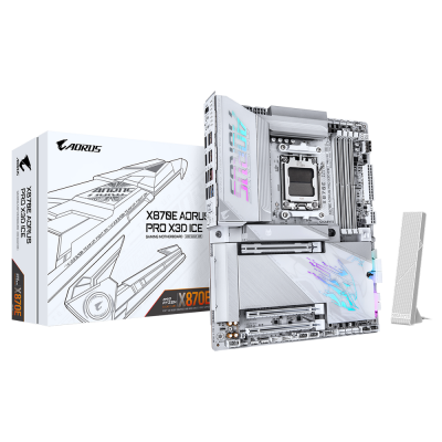 Материнская плата Gigabyte X870E AORUS PRO X3D ICE, RTL