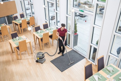 Строительный пылесос Karcher NT 22/1 Ap Te 1300Вт (уборка: сухая/влажная) серый