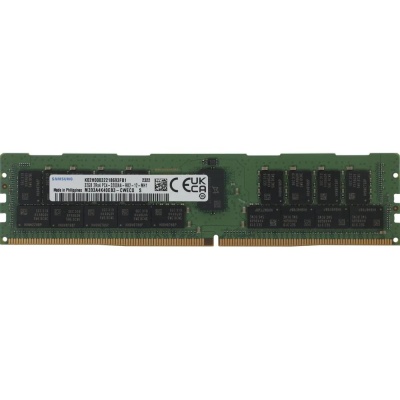 Модуль памяти 32GB Samsung DDR4 M393A4K40EB3-CWE PULL 3200MHz 2Rx4 DIMM Registred ECC