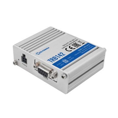 Коммутационная плата Teltonika TRB142 (TRB14200300) industrial rugged GPIO LTE RS232 gateway 4G (LTE) cat1 / 3G / digital i/o / RS232