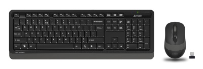 Клавиатура + мышь A4Tech Fstyler FG1010 клав:черный/серый мышь:черный/серый USB беспроводная Multimedia