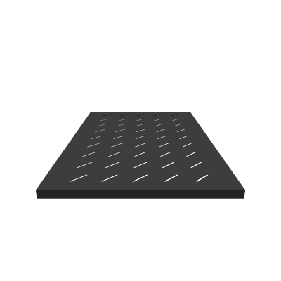 Полка стационарная для шкафов глубиной 1000мм, (глубина полки 710мм) распределенная нагрузка 20кг, цвет-черный (SNR-SHELF-10071-20B)