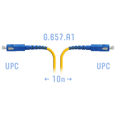 Патчкорд оптический SC/UPC SM G.657.A1 10 метров