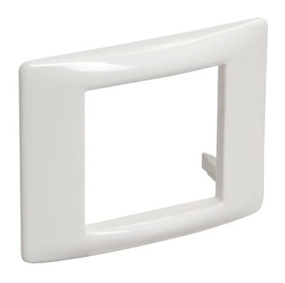 Рамка IEK рамка и суппорт CKK-40D-RU2-K01 прямая 45х45 2xMosaic белый