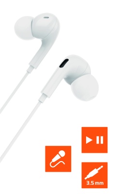 Наушники внутриканальные GoPower GPHP06 белый GoPower 00-00022771