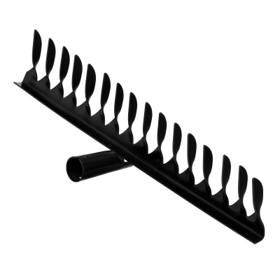 Грабли стальные, 16 витых зубьев, без черенка