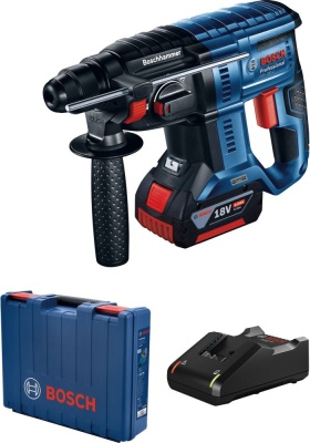 Перфоратор Bosch GBH 180-LI BL патрон:SDS-plus уд.:2Дж аккум. (кейс в комплекте)