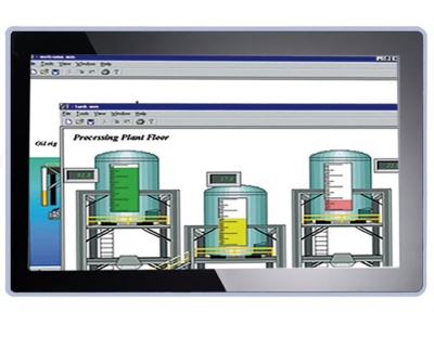 Промышленный панельный компьютер GOT321W-502-PCT, дисплей 21.5" FHD, емкостный сенсорный экран, разъем LGA1151 для процессоров Intel Core i7/i5/i3/Celeron Skylake, 2 x 260-pin DDR4, 1 x 2.5" SATA HDD, 2 x COM, 4 x USB, 2 x GbE LAN, HDMI, VGA, Display Port