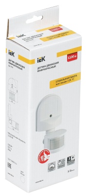 Датчик движения IEK (LDD10-008-1100-001) белый