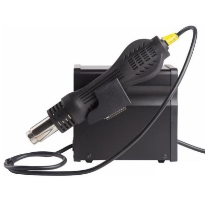 REXANT (12-0714) Паяльная станция (термофен) термовоздушная с цифровым дисплеем 150-500°С (R858D)