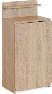 Стол для компьютера Сокол СП-19 складн. столешница ЛДСП дуб сонома каркас хром (00-00013783)