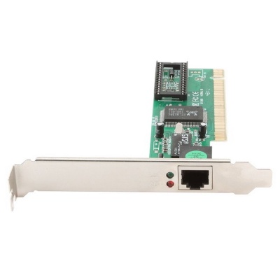 Сетевой адаптер Ethernet Gembird NIC-R1 100/10 Мбит, PCI, чипсет RTL8139C  (016087)