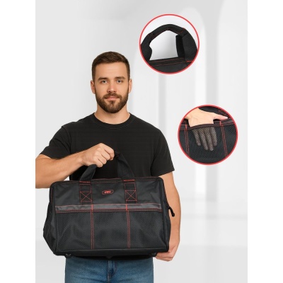 Сумка для инструментов Deli DL430907 "Black Edition"