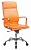 Кресло руководителя Бюрократ CH-993 оранжевый искусственная кожа крестовина металл хром