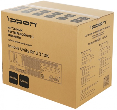 Источник бесперебойного питания Ippon Innova Unity RT 3-3 10K 10000Вт 10000ВА черный