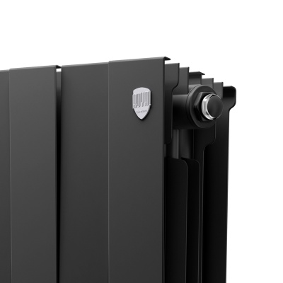 Радиатор биметаллический Royal Thermo PianoForte 300 Чёрный - 14 секц.
