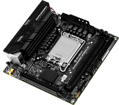 Материнская плата MAXSUN MS-Challenger B760ITX D5, LGA1700, B760, 2*DDR5, 4*SATA3, 2*M.2, 2*USB 3.2, 4*USB 2.0, 1*PCIEx16, 2*HDMI+2*DP, mITX (MS-Challenger B760ITX D5)