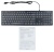 Клавиатура Оклик 500M черный USB slim Multimedia Клавиатура Оклик 500M черный USB slim Multimedia