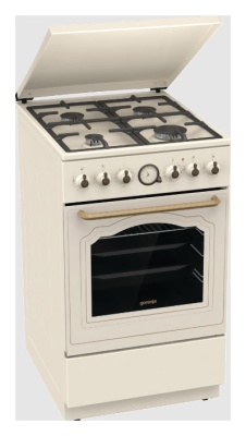 Плита Комбинированная Gorenje GKS5B70CLI бежевый