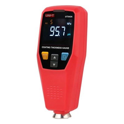 Прочие измерители UNI-T Толщиномер UT343A , диаметр измеряемой площади 20 мм, min толщина объема 0,5 мм