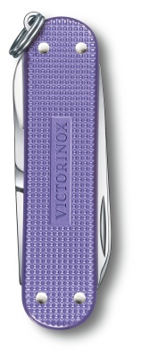Нож перочинный Victorinox Classic Electric Lavender (0.6221.223G) 58мм 7функц. карт.коробка