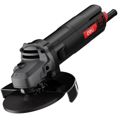 Угловая шлифмашина сетевая Deli DE-JM125-4E (890Вт, 125мм, 12000об/мин, картон)