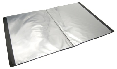 Папка с 20 прозр.вклад. Бюрократ DeLuxe DLV20RED A4 пластик 0.7мм красный