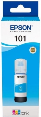 Картридж струйный Epson L101 C13T03V24A синий (6000стр.) (70мл) для Epson L4150/L4160/L6160/L6170/L6190