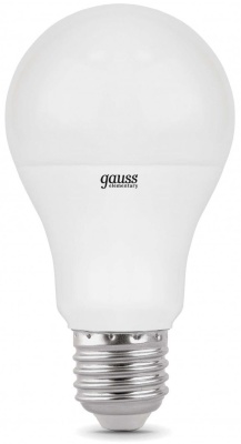 Лампа светодиодная Gauss Elementary 10Вт цок.:E27 груша 220B 3000K св.свеч.бел.теп. A60 (упак.:10шт) (23210)