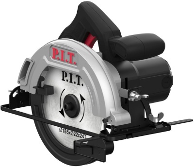Циркулярная пила (дисковая) P.I.T. PKS185-C4 1200Вт (ручная)