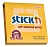 Блок самоклеящийся бумажный Stick`n 21551 76x76мм 100лист. 70г/м2 оранжевый клей по периметру