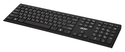 Клавиатура Acer OKR010 черный USB беспроводная slim Multimedia