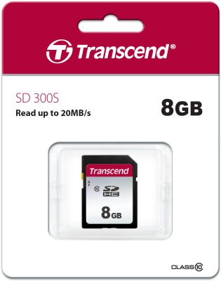 Карта памяти Transcend SDHC 300S (TS8GSDC300S)