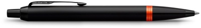 Ручка шариков. Parker IM Vibrant Rings K315 (CW2172946) Flame Orange PVD M син. черн. подар.кор.