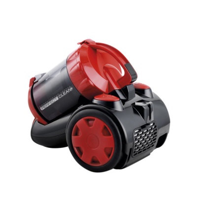 Пылесос Centek CT-2528 Red красный/черный, 350/2000 Вт, уборка сухая, пылесборник циклонный фильтр, 1.5 л