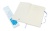 Блокнот Moleskine CLASSIC SOFT QP616B42 Large 130х210мм 192стр. линейка мягкая обложка голубая гортензия
